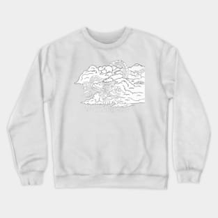 Rain Dragon Crewneck Sweatshirt